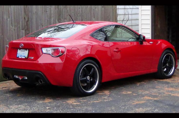 SUBARU BRZ STOWE GLOSS BLACK STAINLESS STEEL LIP